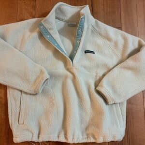 Columbia Fleece Sweater Size Large